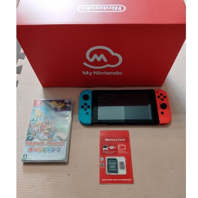 全サイト最安価 Nintendo Switch 完品＋ペーパーマリオオリガミキング