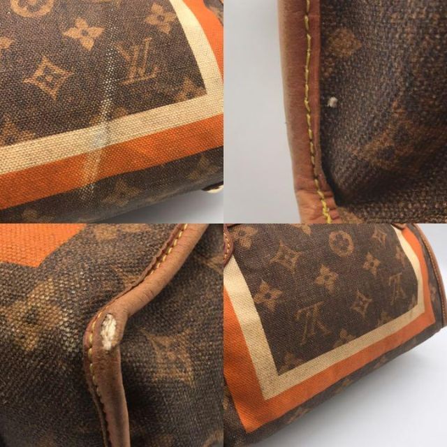 ルイヴィトン モノグラムティセ サックレイユールPM ハンドバッグ トートバック