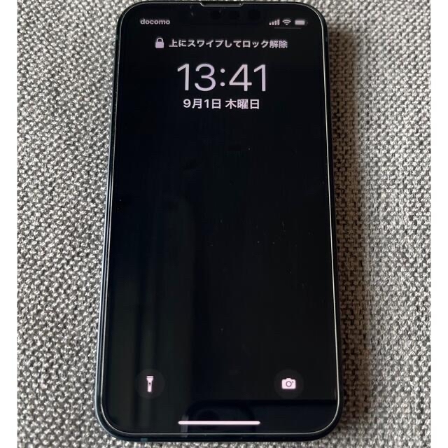 iPhone13mini ＳＩＭフリー バッテリー容量100% ミッドナイト