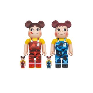 メディコムトイ(MEDICOM TOY)のBE＠RBRICK BAPE ペコちゃん&ポコちゃん 100％ & 400％ (フィギュア)