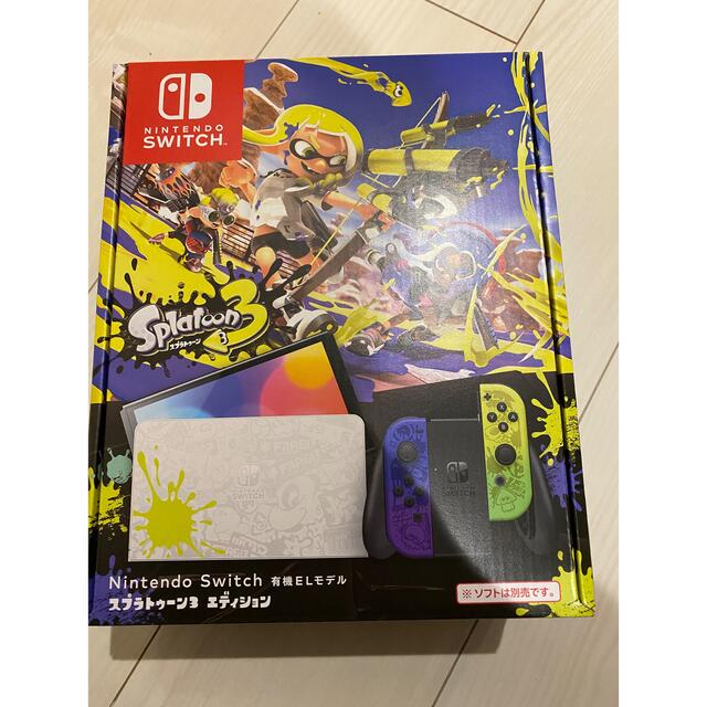 Nintendo Switch 有機EL スプラトゥーン3エディション - 家庭用ゲーム本体 Nintendo Switch 有機EL スプラトゥーン3エディション - 家庭用ゲーム本体