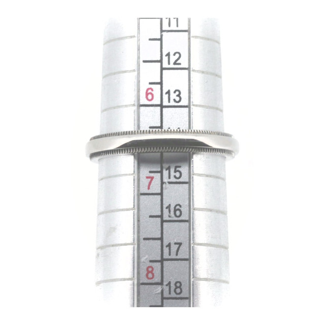 ティファニー ミルグレイン リング 指輪 号 プラチナ