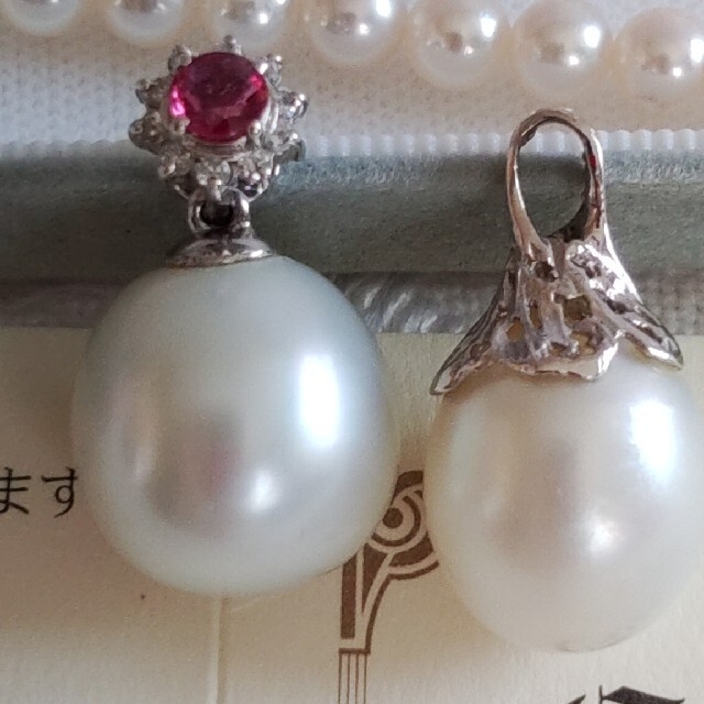 MIKIMOTO(ミキモト)の❤ミキモト真珠1点ネック他2点真珠屋真珠ペンダ16mm2点/真珠ピアス2点 レディースのアクセサリー(ネックレス)の商品写真