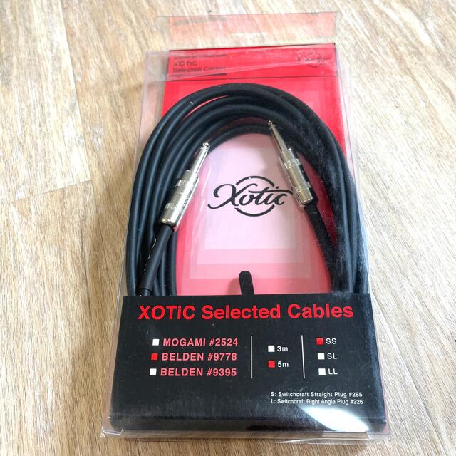 Xotic Selected Cables/BELDEN #9778 5m 楽器のギター(シールド/ケーブル)の商品写真