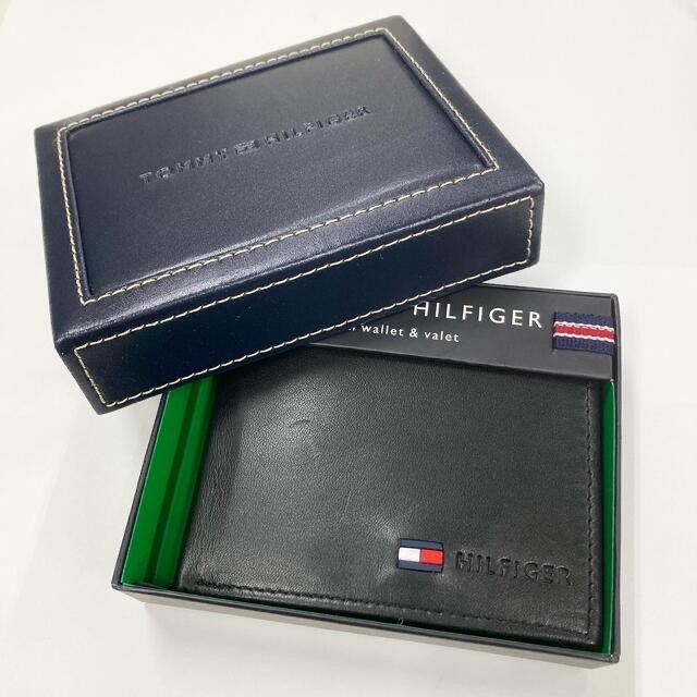 TOMMY HILFIGER(トミーヒルフィガー)のトミーヒルフィガー　財布　TOMMY HILFIGER 新品未使用　スレ傷あり メンズのファッション小物(折り財布)の商品写真