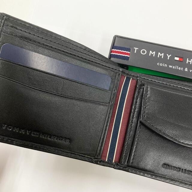 TOMMY HILFIGER(トミーヒルフィガー)のトミーヒルフィガー　財布　TOMMY HILFIGER 新品未使用　スレ傷あり メンズのファッション小物(折り財布)の商品写真