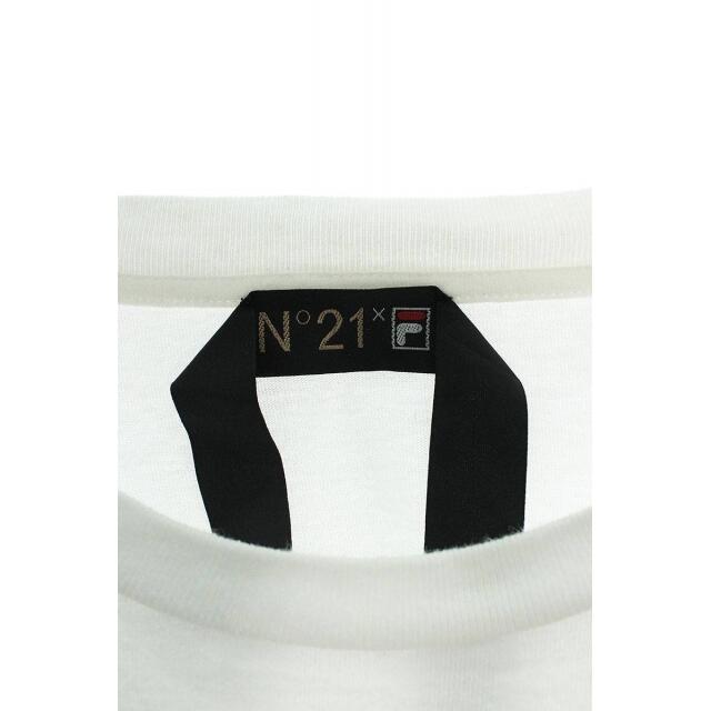 N°21(ヌメロヴェントゥーノ)のヌメロヴェントゥーノ ×フィラ 20SS 12-C100 ロゴメッシュ切替オーバーサイズTシャツ メンズ L メンズのトップス(Tシャツ/カットソー(半袖/袖なし))の商品写真