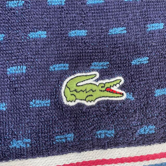 LACOSTE(ラコステ)のラコステ　タオルハンカチ　ハンドタオル  インテリア/住まい/日用品の日用品/生活雑貨/旅行(タオル/バス用品)の商品写真