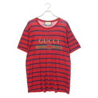 グッチ Tシャツ・カットソー(メンズ)（レッド/赤色系）の通販 39点