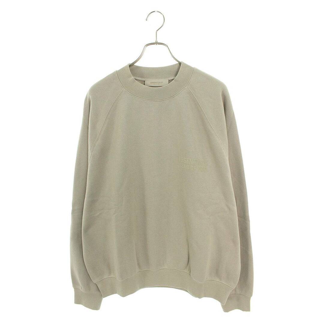 FEAR OF GOD(フィアオブゴッド)のフォグ ESSENTIALS Crewneck SMOKE フロントロゴクルーネックスウェット  メンズ XL メンズのトップス(スウェット)の商品写真