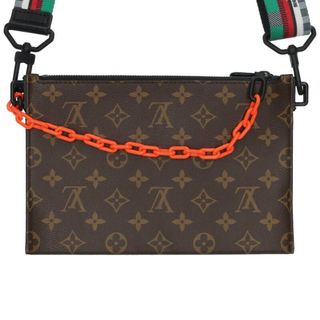 ルイヴィトン(LOUIS VUITTON)のルイヴィトン  M59681 トリオ・ポーチ NM モノグラムアンプラントショルダーバッグ メンズ(ショルダーバッグ)