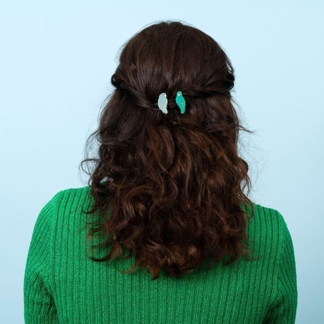 EDIT.FOR LULU(エディットフォールル)のCoucou Suzette Lovebirds Hair Clip Set レディースのヘアアクセサリー(ヘアピン)の商品写真