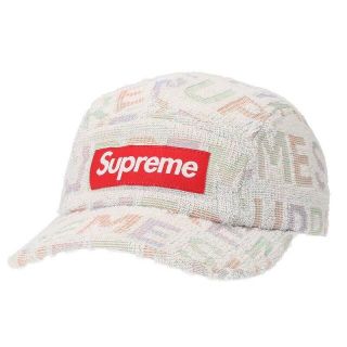 シュプリーム(Supreme)のシュプリーム 22SS Terry Spellout Camp Cap テリースペルアウトパイルキャンプキャップ メンズ(帽子)