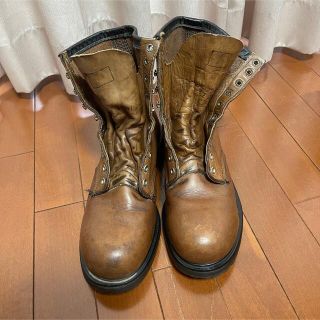 レッドウィング(REDWING)のヴィンテージ・レッドウィング日本未発売スティールトゥレザーブーツ(ブーツ)