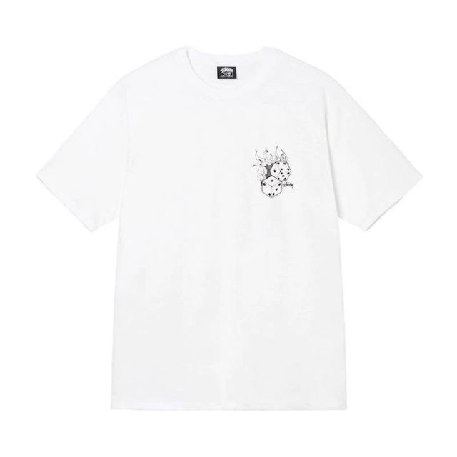 【新品】stussy Tシャツ　サイズL ホワイト 1