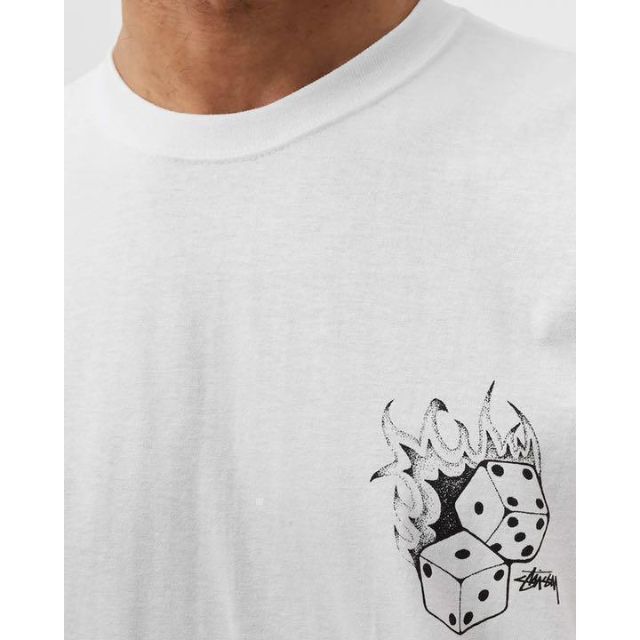 【新品】stussy Tシャツ　サイズL ホワイト 3