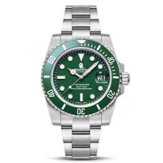 アベイシングエイプ(A BATHING APE)のA BATHING APE TYPE 1 BAPEX GREEN グリーン(腕時計(アナログ))