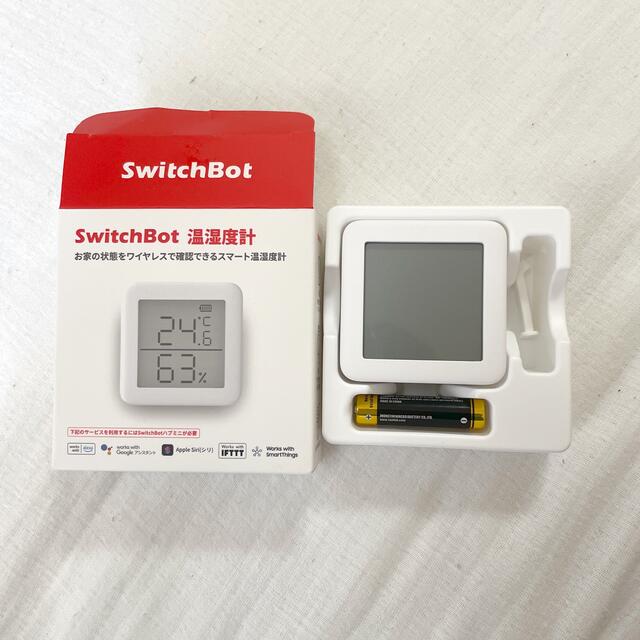 Switch bot 温湿度計 スマホ/家電/カメラのスマホ/家電/カメラ その他(その他)の商品写真