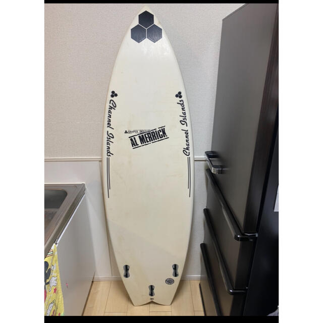 TUNDERBOLT TECHNOLOGIES X CHANNEL ISLANDS SURFBOARDS  FISHBEARD(フィッシュベアード)5.7 TEXALIUM CARBON MODEL