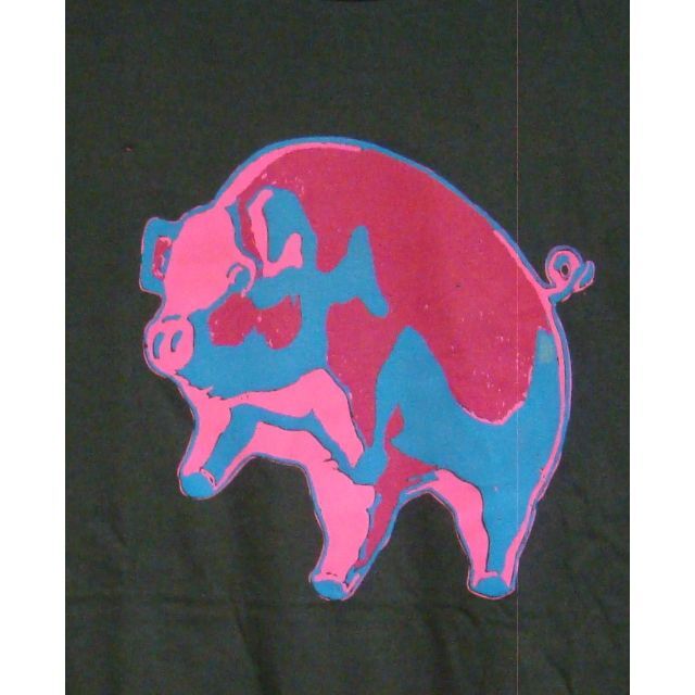 L★新品 ピンクフロイド ★ブタ　豚【PINK FLOYD】ツアーTシャツ メンズのトップス(Tシャツ/カットソー(半袖/袖なし))の商品写真