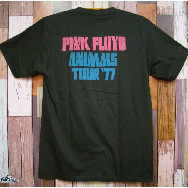 L★新品 ピンクフロイド ★ブタ　豚【PINK FLOYD】ツアーTシャツ メンズのトップス(Tシャツ/カットソー(半袖/袖なし))の商品写真