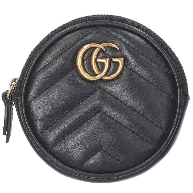 Gucci(グッチ)のグッチ 575160 GG MARMONT GGマーモントレザーコインケース メンズ メンズのファッション小物(コインケース/小銭入れ)の商品写真