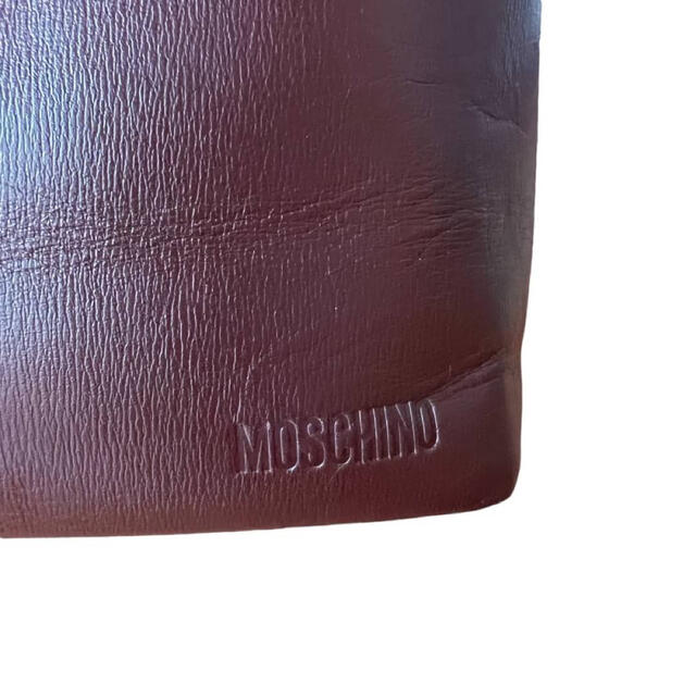 MOSCHINO(モスキーノ)の【本日限定値下げ】MOSCHINO モスキーノ レザー トートバッグ レディースのバッグ(トートバッグ)の商品写真