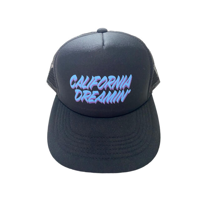 Ron Herman(ロンハーマン)のCalifornia Dreamin' CAP キャップ ブラック ブルー メンズの帽子(キャップ)の商品写真