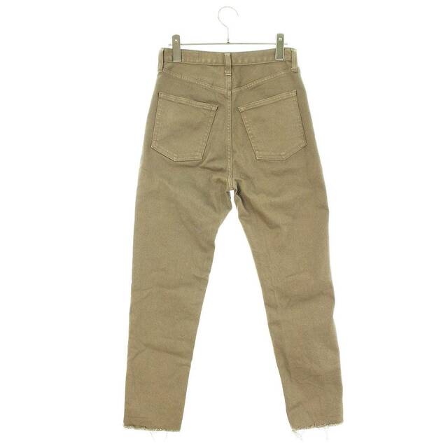 HYKE(ハイク)のハイク TAPERED カットオフ加工デニムパンツ レディース 29インチ レディースのパンツ(デニム/ジーンズ)の商品写真