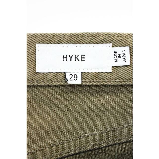 HYKE(ハイク)のハイク TAPERED カットオフ加工デニムパンツ レディース 29インチ レディースのパンツ(デニム/ジーンズ)の商品写真