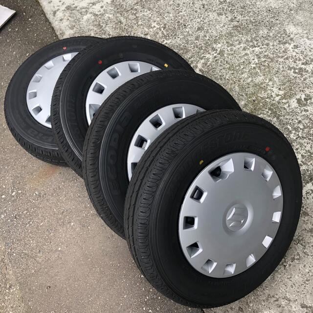 スズキ エブリー純正 12インチ 夏用タイヤ+スチールホイール+ホイール