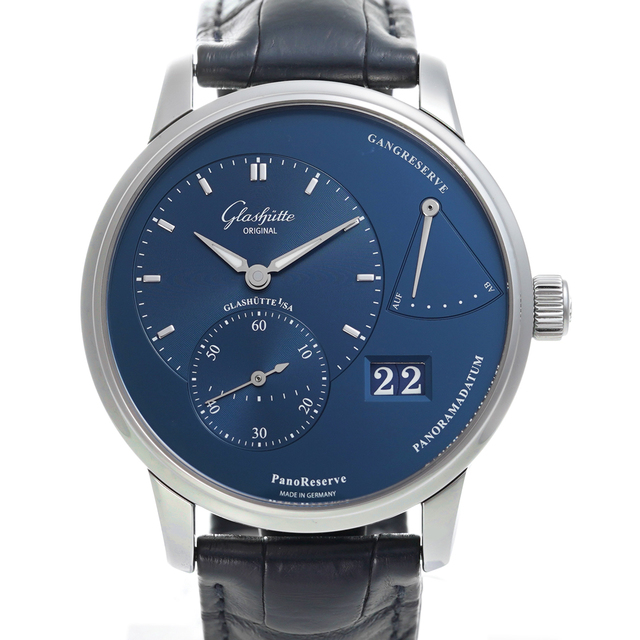 腕時計(アナログ) GLASHUTTE ORIGINAL パノリザーブ Ref.1-65-01-26-12