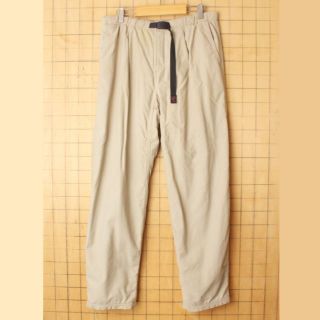 グラミチ(GRAMICCI)の90s USA製 グラミチ クライミングパンツ ライナー ベージュ L ss21(ワークパンツ/カーゴパンツ)