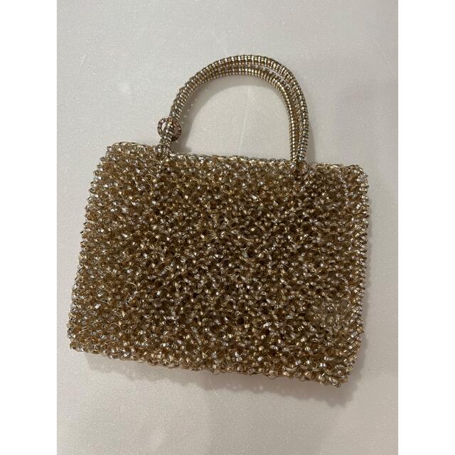 アンテプリマ ワイヤーバッグ 新品 シルバーゴールド-