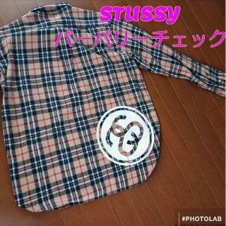 ステューシー(STUSSY)の【希少】STUSSY ステューシー バーバリーチェック シャツ(シャツ)