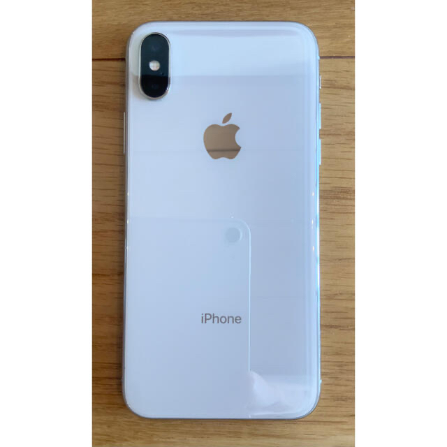 Apple iPhoneX silver 256GB simフリー　アップル携帯