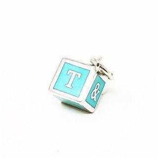 オープンハ】 TIFFANY&CO. NY ブロック チャーム ペンダントヘッド