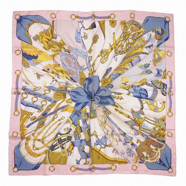 完売 90 カレ エルメス - Hermes Soleil スカーフ シルクの太陽 Soie de バンダナ+スカーフ