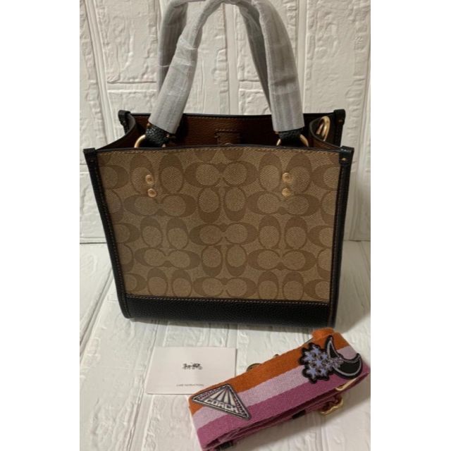 COACH 新品 ショルダーバッグ C6918 デンプシー トート 22 小さいの