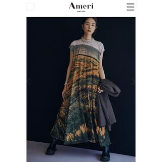 アメリヴィンテージ(Ameri VINTAGE)の完売 美品 CAMILA FLARE DRESS(ロングドレス)