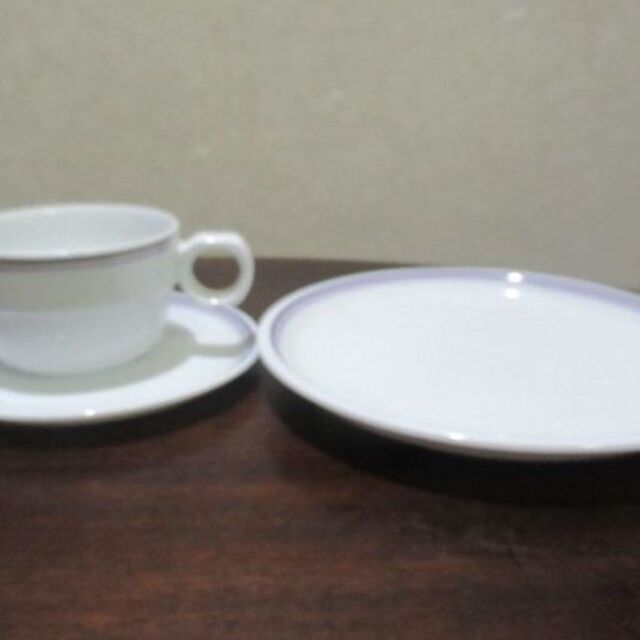 日本航空（JAL）コーヒーカップ＆ソーサお皿のセット　ナルミ（NARUMI)旧ロ