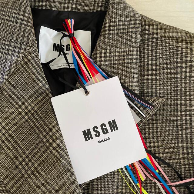 MSGM(エムエスジイエム)のMSGM☆新品未使用ジャケット レディースのジャケット/アウター(ピーコート)の商品写真