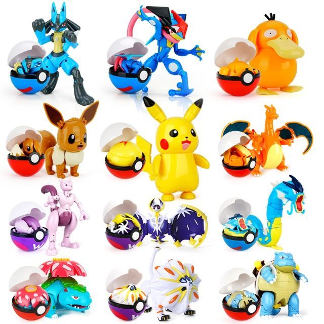 新商品 ポケモンフィギュア 12種類 セット Leterrazzesullago Eu
