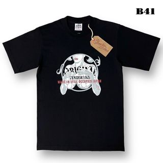 テンダーロイン(TENDERLOIN)の人気品！ TENDERLOIN 半袖 Tシャツ TEE PC ブラック 黒 M(Tシャツ/カットソー(半袖/袖なし))