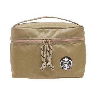 スターバックスコーヒー(Starbucks Coffee)のスターバックスCORDURA® Eco Fabric ポーチ ベージュ(ポーチ)