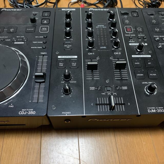 Pioneer パイオニア CDJ 350 DJM 350 DJセット