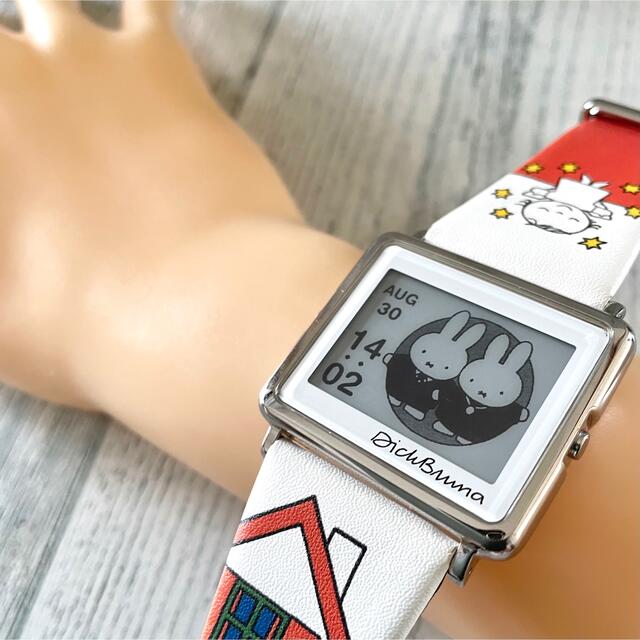 印象のデザイン ミッフィ スマートキャンバス時計 腕時計(デジタル