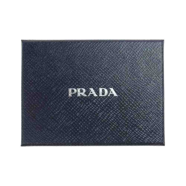 PRADA(プラダ)のPRADA プラダ カードケース 1MC208 SAFFIANO ST.FLO フラワー総柄 レザー カードケース ブラック系 マルチカラー系【中古】 レディースのアクセサリー(その他)の商品写真