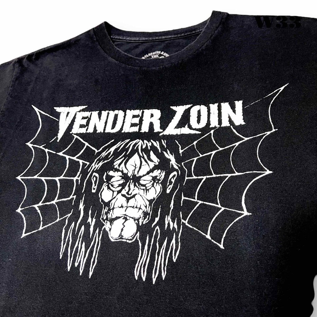 絶版！ TENDERLOIN 半袖 Tシャツ TEE W.Z ゾンビ 黒白 M