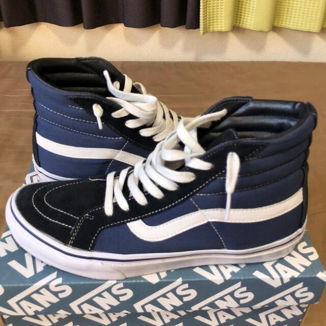 V380G SK8-HI NAVY バンズ　スケハイ　ネイビー